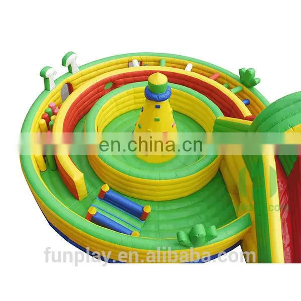 HI New Design Amazing Amusement Park Equipment Inflatable Game Rides for Sale photo-3