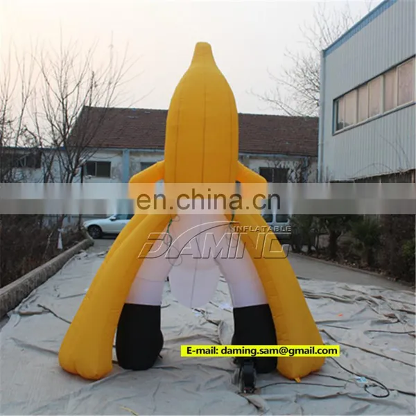Inflatable Banana With Led Light For Halloween Decoration photo-3