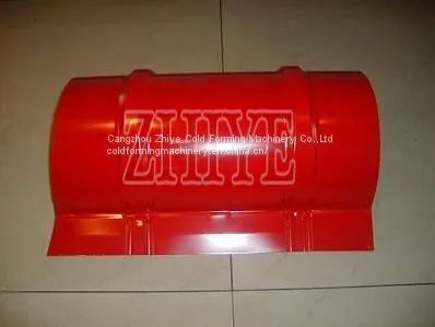 Metal Roof Ridge Capping Roll Forming Machine photo-4