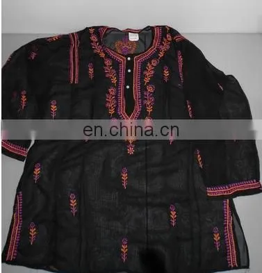 Designs of Georgette Kurtis All Types Lucknow Chikan photo-3
