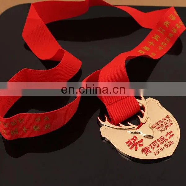 Custom Yellow River Warriors Medal photo-3