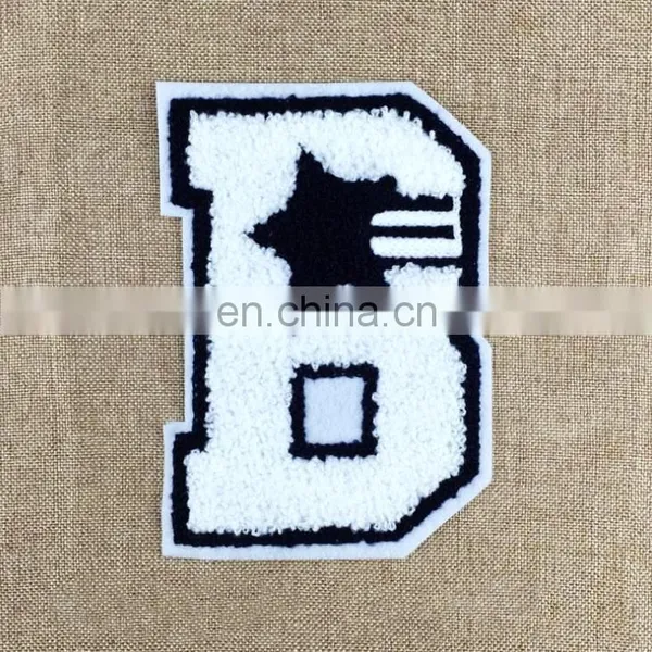 Wholesale Chenille Patch Letter Patches for Clothes photo-2