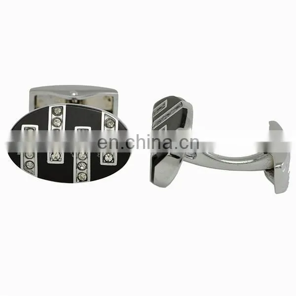 Wholesale Hardware Jewelry Crystal Cufflink photo-2