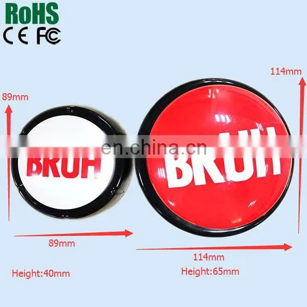 Custom Press Push Voice Button/Easy Button/Music Talking Button