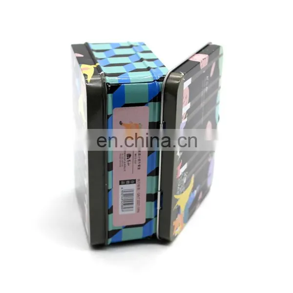 New Rectangular Fancy Kids Lunch Packaging Tin Box With Lock photo-6