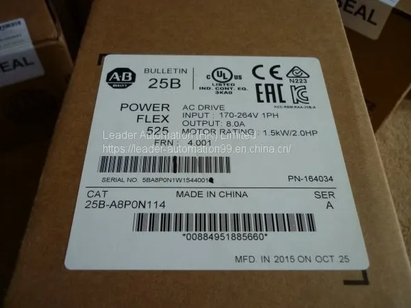 22AA1P5N104, 22AA8P0N104, 22BA5P0N104, 25AD4P0N114, 25B-A8P0N114, 20F11NC8P7JA0NNNNN, Allen Bradley PowerFlex AC Drive photo-3