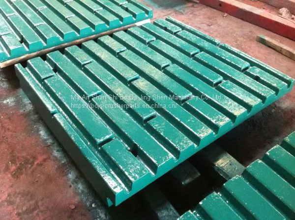 Original Quality Swing Fixed Jaw Plate for Jaw Crusher Wear Parts photo-3