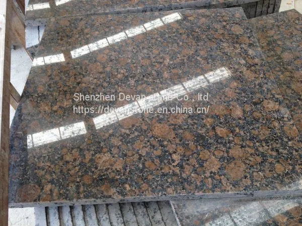 Baltic Brown Granite Polished Floor Tiles Kitchen Countertops photo-4