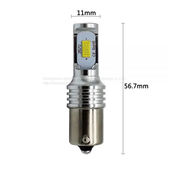 New LED reversing light high quality ultra-bright 1156 T15 brake light bulb equipped with decoding 72W light bulb