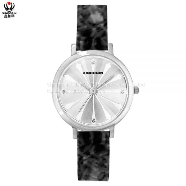 XINBOQIN Supplier Custom Luxury Water Resist High Quality Lady Brand Trendy Featurely Quartz Acetate Watch photo-4