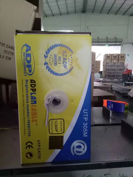 SZADP Brand Spot Network Cable UTP CAT5E 24AWG High Quality 305m photo-2