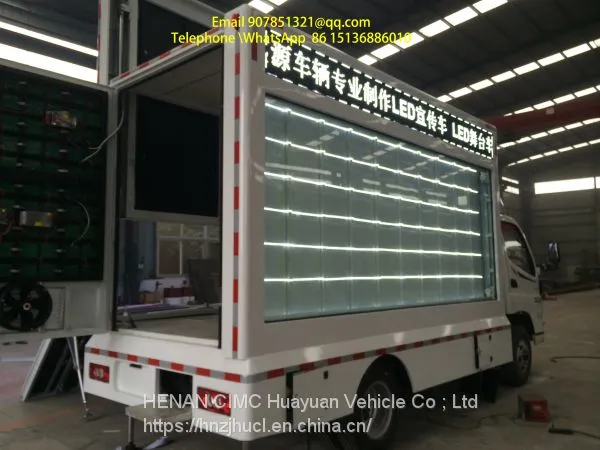 LED 4.2 m Mobile Stage Advertising Vehicle Sales photo-3
