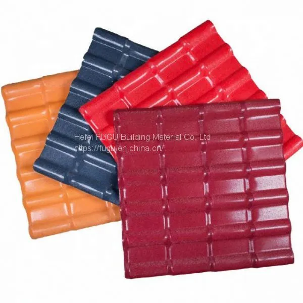 Building Materials Roofing Sheets 1050mm Synthetic Resin Tile photo-3