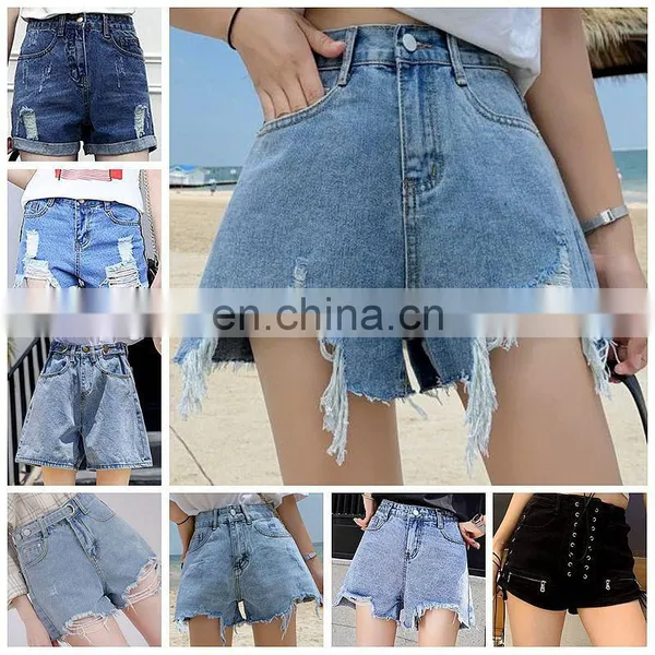 LAITE TR2010 Wholesales Customized Women Short Jeans Ladies Bodycon Short Jeans photo-5
