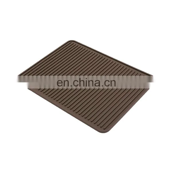 Yiwu Factory New Design Heat Resistant Soft Rubber Pot Holder Dish Drying Mat Cooking Pad photo-3