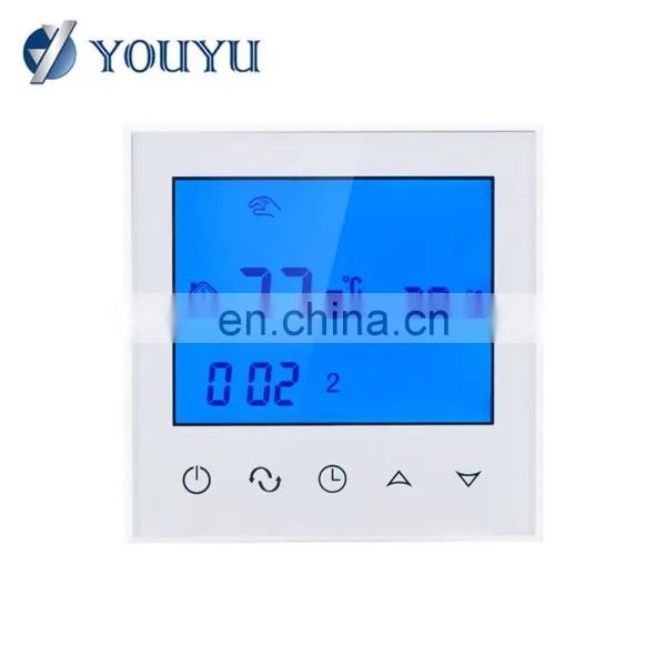 Hvac System Touch Screen Smart Digital Room Heating Cable TemperatureThermostat photo-5