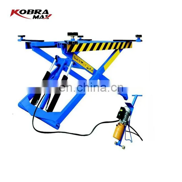 Blue Household Car Lifting Machine Portable Hydraulic Car Lift Scissor Car Lift