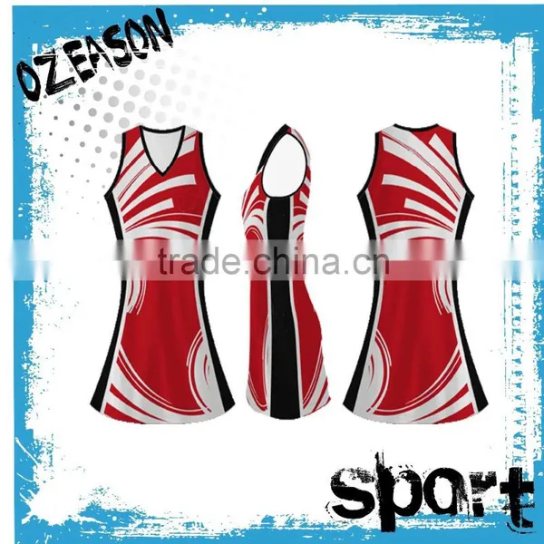 Custom Made High Quality Women Netball Jersey photo-2