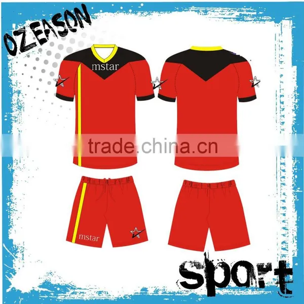 100% Polyester 150 Gsm Customized Wholesale Soccer Jersey photo-3