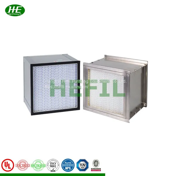 Metal Frame Deep Pleated Hepa Air Filter for Clean Room photo-3