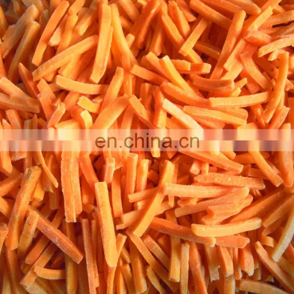 Sinocharm A Grade 2022 Crop IQF Frozen Carrot Strip photo-2