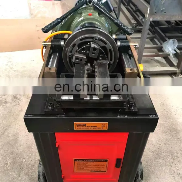 90MM Rolling Length 380V 5.5KW Construction Machinery Steel Thread Machine Roll Threading Machine photo-2
