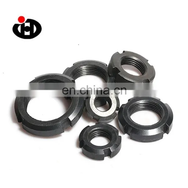 High Quality JINGHONG DIN 981 Round Lock Nut Bearing Lock Slotted Retaining Nut photo-3