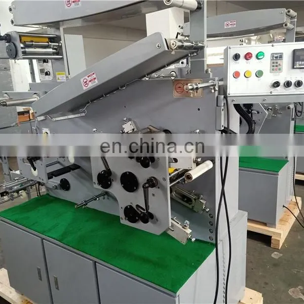 UGS31S 3 Plus 1 Color Automatic Portable Apparel Clothing Label Flexo Printing Machine, Roll to Roll Fabric Ribbon Printer photo-5