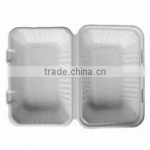Eco-friendly Molded Pulp 9*6 Inch Snack Bowl
