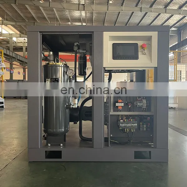 Bison China 75 Hp 55Kw Oilfree Small Rotary Screw Type Air Compressor With Dryer photo-4