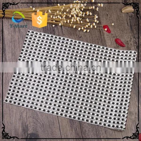 Name Brand Clothing Class In Use Hot Fix Crystal Rhinestone Mesh photo-4