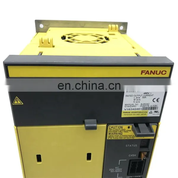 CNC Machine Tool Accessory Japan Fanuc CNC AC Servo Amplifier Motor Driver A06B-6127-H106 photo-2