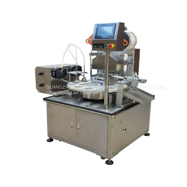 Full-automatic Rotary Aluminum Foil Box Sealing Machine photo-2
