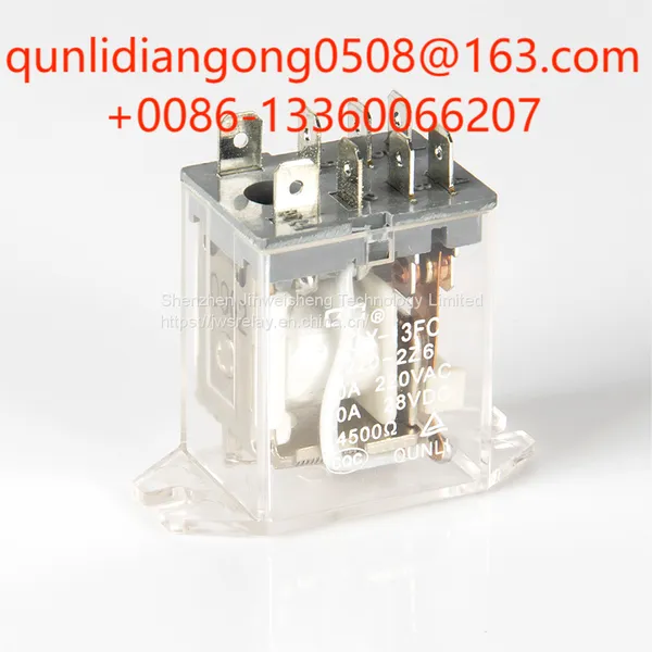 Small High-power DC AC Electromagnetic Relay 6V12V24V48V110V JQX-13F photo-5