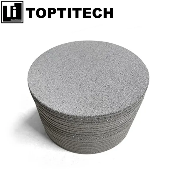 1mm Thickness Titanium Sintered Metal Porous Filter Plate Porous Titanium Filter Powder Metallurgy Filtration PEM Electrolysers photo-5