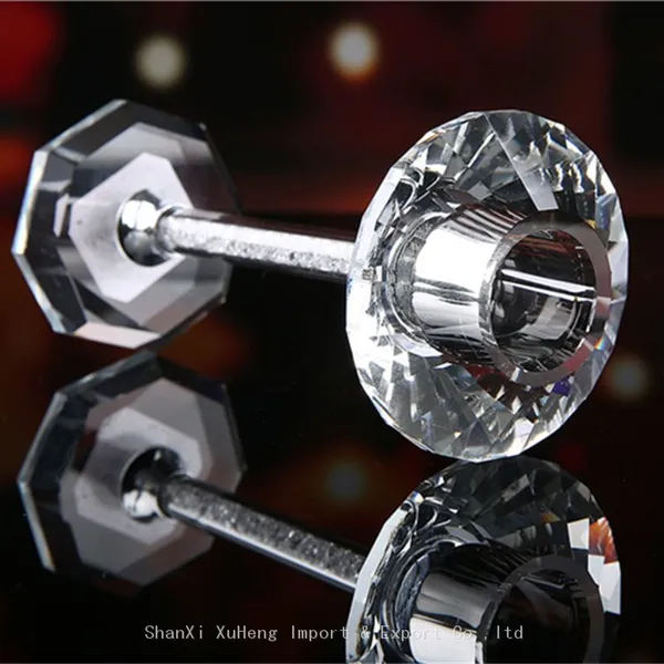 Popular Wholesale Wedding Candelabra Weddings Centerpieces K9 Crystal Glass Candlestick Candle Jars Candle Holder photo-4