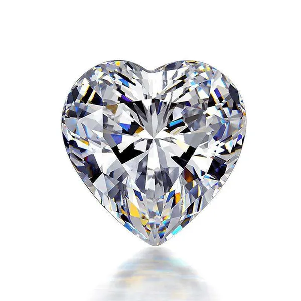 Wholesale Loose Colorful Oval Moissanite Diamond Pink Yellow Green Blue Color Moissanite With GRA Certificate photo-2