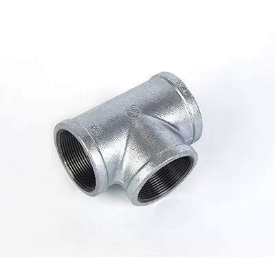 Malleable Iron Pipe Fittings 130 Equal Tee
