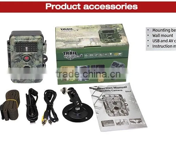 12MP FHD 1080P Motion Detection Scouting Trail Game Camera photo-6