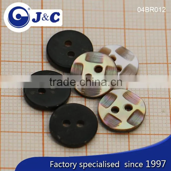 J&C Brown MOP Shell Buttons,pearl Shell Buttons for Fashion Shirt.BR010, BR012 photo-4
