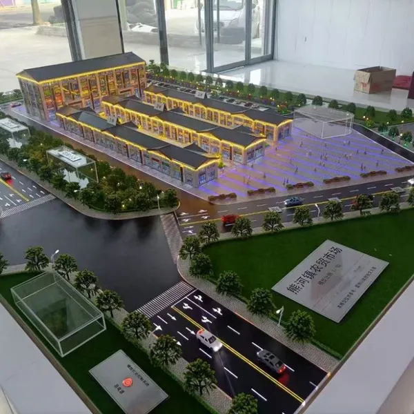Integrated Market Building Model Manufacturer photo-3