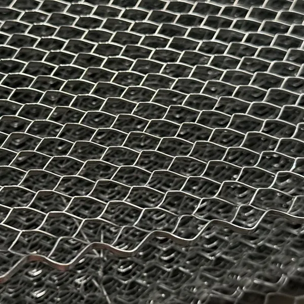 Modern V-Groove Aluminum Alloy Carbon Steel Diamond Mesh Lath Durable Anti-Corrosion Stucco Mesh Reinforcement Roofing Wall photo-3