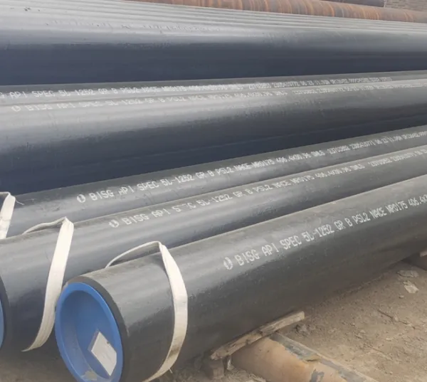 Baotou Steel Hot Rolled Seamless Steel Pipes Exported From Tianjin Port Erenhot Port