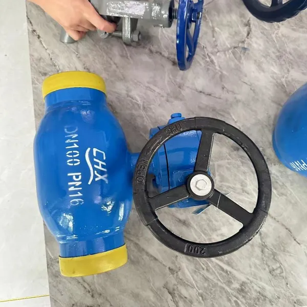 GOST Manual Worm Gear Welded Ball Valve WCB Cast Steel ASTM A29M Pipeline Welding Ball Valve photo-6