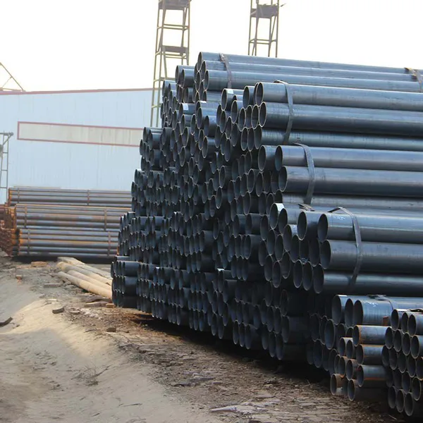 High Quality Erw Steel Pipe Carbon Welded Steel Pipe Black Mild Steel Pipe