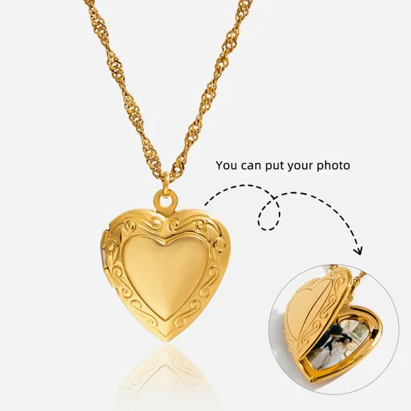 Scratch Resistant Stainless Steel Necklace With Titanium Nitride Barrier photo-4