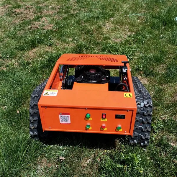 EPA Industrial Grade 4-Stroke Cordless Gasoline Powered Engine Adjustable Cutting Height 10-150MM Radio Controlled Lawn Mower photo-2