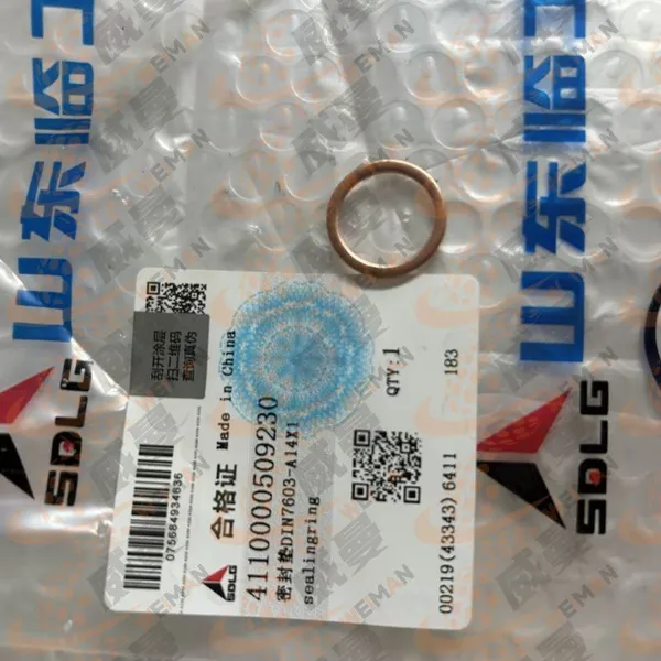 Genuine 4110000509230 Sealing Gasket For SDLG Wheel Loader, Hot Sale OEM Part photo-2