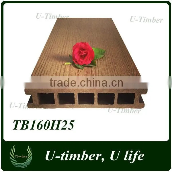Anti-slip WPC Decking and WPC Floor 100% Recycled photo-2