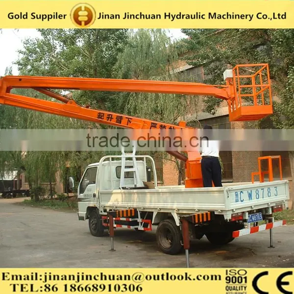 Best Sale Mobile Boom Lift/16m Manual Hydraulic Boom Lift photo-6